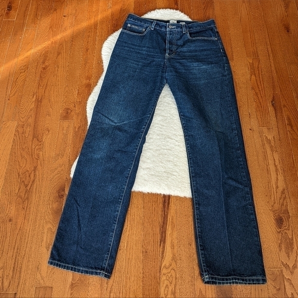 VINTAGE Calvin Klein 90s y2k boyfriend jean baggy denim women's 11 32 - Picture 5 of 14